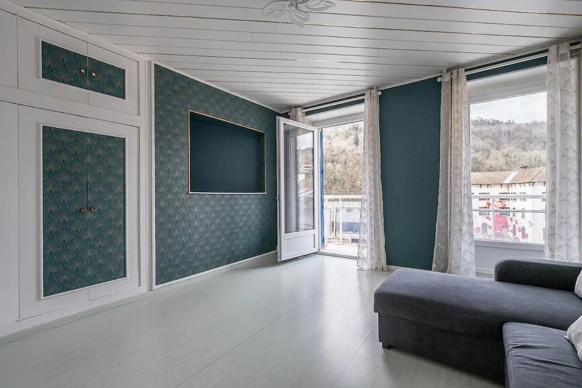 T3 80M Ancien Hotel, Montagne Et Riviere Tenay